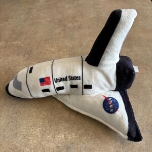 Dazmers Space Shuttle Plush Toy United States NASA Logo
